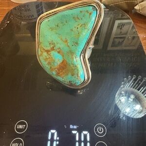 Turquoise Stone Statement Ring